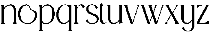 CS Giova Regular otf (400) Font LOWERCASE