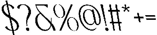 CS Giova Reverse Italic otf (400) Font OTHER CHARS