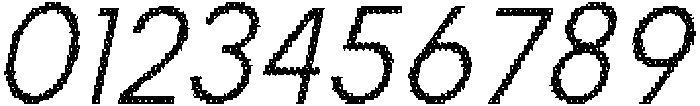 CS Gisborne Disco Italic otf (400) Font OTHER CHARS