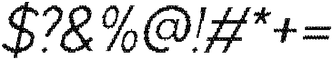 CS Gisborne Disco Italic otf (400) Font OTHER CHARS