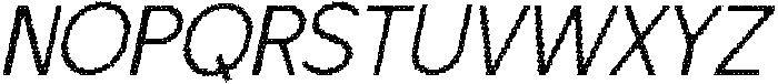 CS Gisborne Disco Italic otf (400) Font UPPERCASE