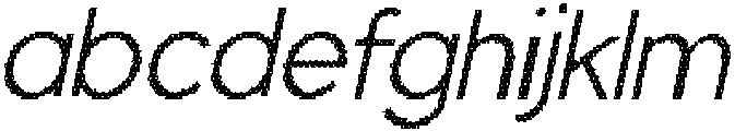 CS Gisborne Disco Italic otf (400) Font LOWERCASE