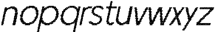 CS Gisborne Disco Italic otf (400) Font LOWERCASE