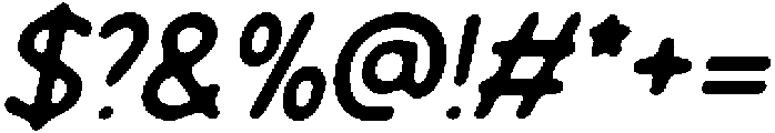 CS Gisborne Drawn Italic otf (400) Font OTHER CHARS