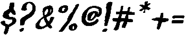 CS Gislan Italic otf (400) Font OTHER CHARS