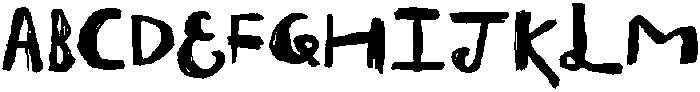 CS Gislan Regular otf (400) Font UPPERCASE