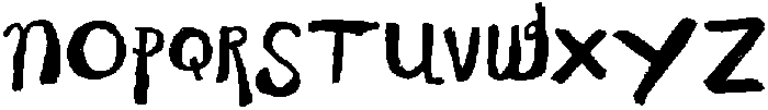 CS Gislan Regular otf (400) Font UPPERCASE