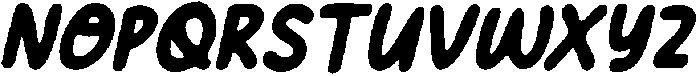 CS Givera Drawn Italic otf (400) Font UPPERCASE