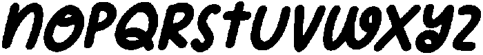 CS Givera Italic otf (400) Font LOWERCASE