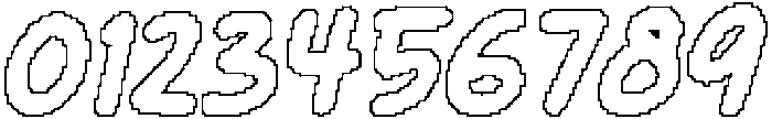 CS Givera Pixel Outline otf (400) Font OTHER CHARS