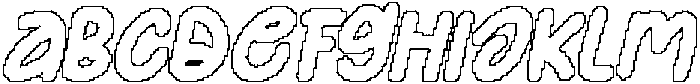 CS Givera Pixel Outline otf (400) FONT