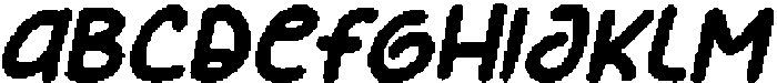 CS Givera Pixel Regular otf (400) Font UPPERCASE