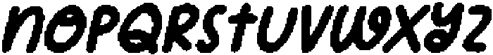 CS Givera Pixel Regular otf (400) Font LOWERCASE