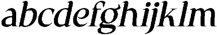 CS Glancie Italic otf (400) FONT