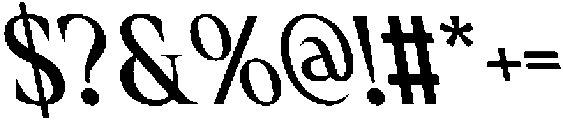 CS Glancie Reverse Italic otf (400) Font OTHER CHARS
