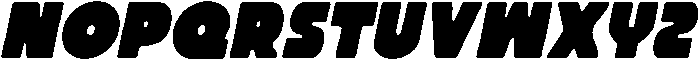 CS Glastic Drawn Italic otf (400) Font UPPERCASE