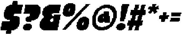 CS Glastic Pixel Regular otf (400) Font OTHER CHARS