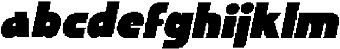 CS Glastic Pixel Regular otf (400) Font LOWERCASE