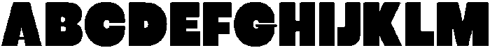 CS Glastic Regular otf (400) Font UPPERCASE