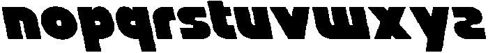 CS Glastic Reverse Italic otf (400) Font LOWERCASE