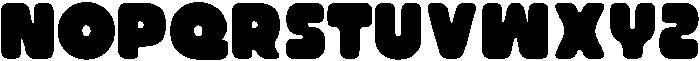 CS Glastic Rounded Regular otf (400) Font UPPERCASE
