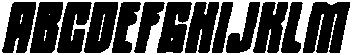CS Glaven Drawn Italic otf (400) Font UPPERCASE