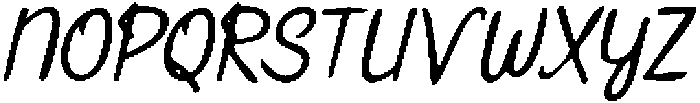 CS Glinka Drawn Italic otf (400) Font UPPERCASE