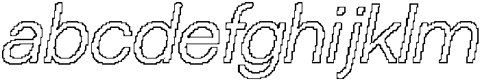 CS Glodive Pixel Outline otf (400) FONT