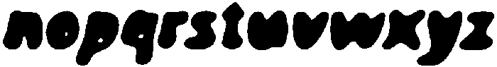 CS Glorius Drawn Italic otf (400) Font LOWERCASE