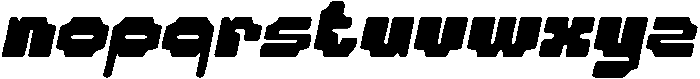 CS Goals Drawn Italic otf (400) Font LOWERCASE