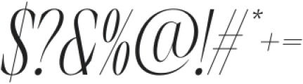 CS Golder Italic otf (400) Font OTHER CHARS