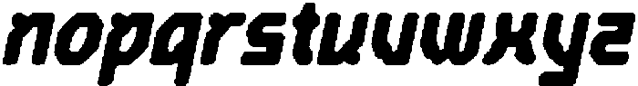 CS Golem Drawn Italic otf (400) Font LOWERCASE