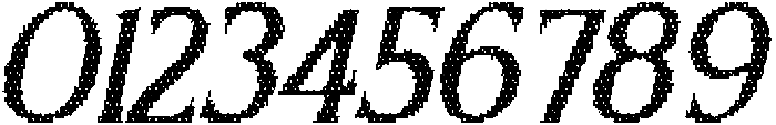 CS Gomez Disco Italic otf (400) Font OTHER CHARS