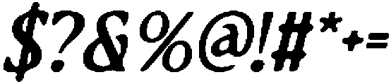 CS Gomez Drawn Italic otf (400) Font OTHER CHARS