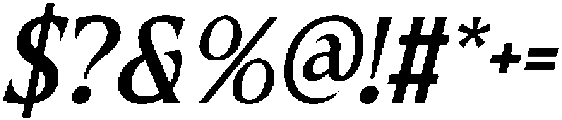 CS Gomez Italic otf (400) Font OTHER CHARS
