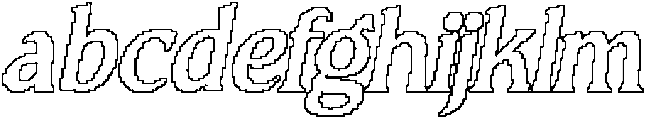 CS Gomez Pixel Outline otf (400) FONT
