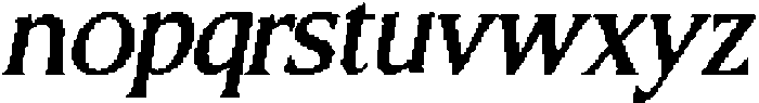CS Gomez Pixel Regular otf (400) Font LOWERCASE