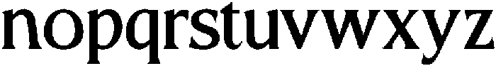 CS Gomez Regular otf (400) Font LOWERCASE