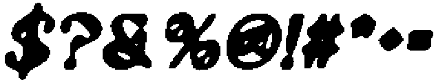 CS Gorila Drawn Italic otf (400) Font OTHER CHARS