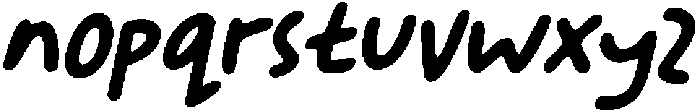 CS Gracila Drawn Italic otf (400) Font LOWERCASE