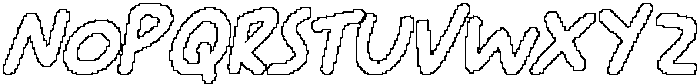 CS Gracila Pixel Outline otf (400) Font UPPERCASE