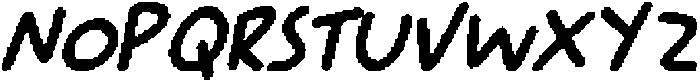 CS Gracila Pixel Regular otf (400) Font UPPERCASE