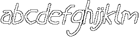 CS Gradie Pixel Outline otf (400) FONT