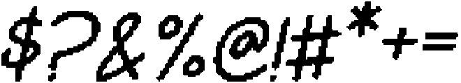 CS Gradie Pixel Regular otf (400) Font OTHER CHARS