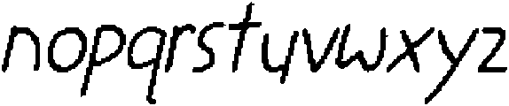CS Gradie Pixel Regular otf (400) Font LOWERCASE