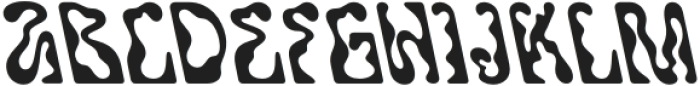 CS Grained Reverse Italic otf (400) Font UPPERCASE