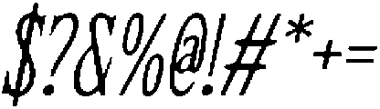 CS Granger Drawn Italic otf (400) Font OTHER CHARS