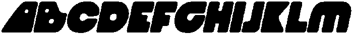 CS Grant Drawn Italic otf (400) Font UPPERCASE