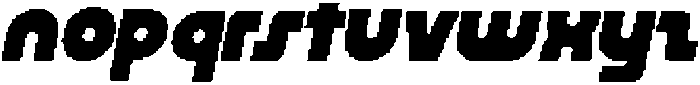 CS Grant Pixel Regular otf (400) Font LOWERCASE