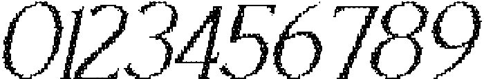 CS Granvile Disco Italic otf (400) Font OTHER CHARS
